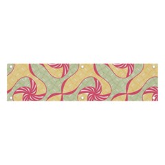 Abstract Pattern Design Scrapbooking Banner And Sign 4  X 1  by Paksenen