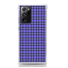 Blue Tartan Plaid 1 Samsung Galaxy Note 20 Ultra Tpu Uv Case by dressshop