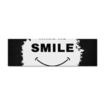 Black And White Simple Make Me Smile T Shirt 20250203 014057 0000 Sticker (Bumper) Front