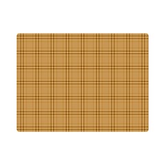 Autumn Fall Plaid Tartan 1 Premium Plush Fleece Blanket (mini) by dressshop