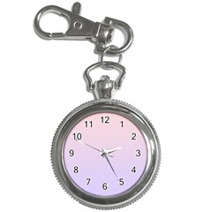 Pale Pink To Pale Violet Linear Gradient Key Chain Watches