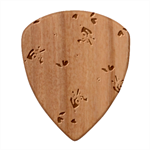 Bluey, Bluey merch, Bluey pattern, Bluey Bluey, bingo, Bluey design, bluey dog Wood Guitar Pick (Set of 10) Front