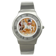 White Horse Stainless Steel Watch by berry3333